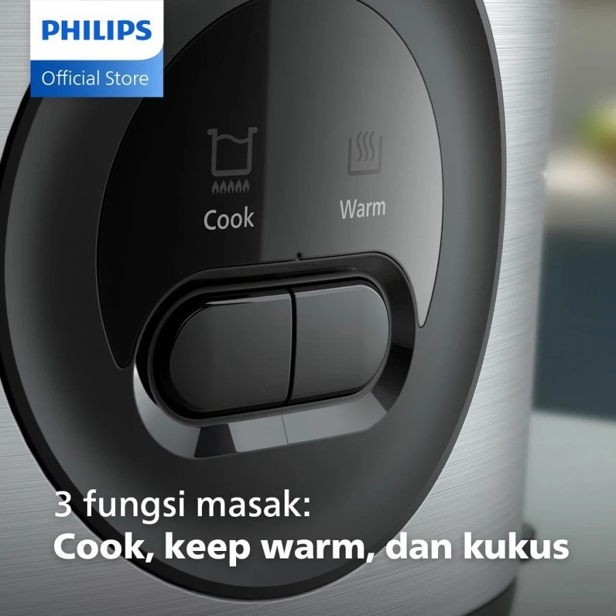 Philips Rice Cooker 3000 HD3211/30 Red