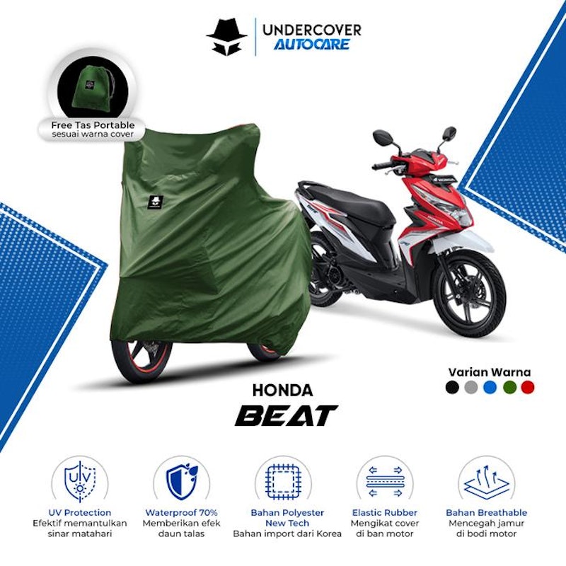 Undercover Autocare Cover Motor Honda Beat Reguler 5