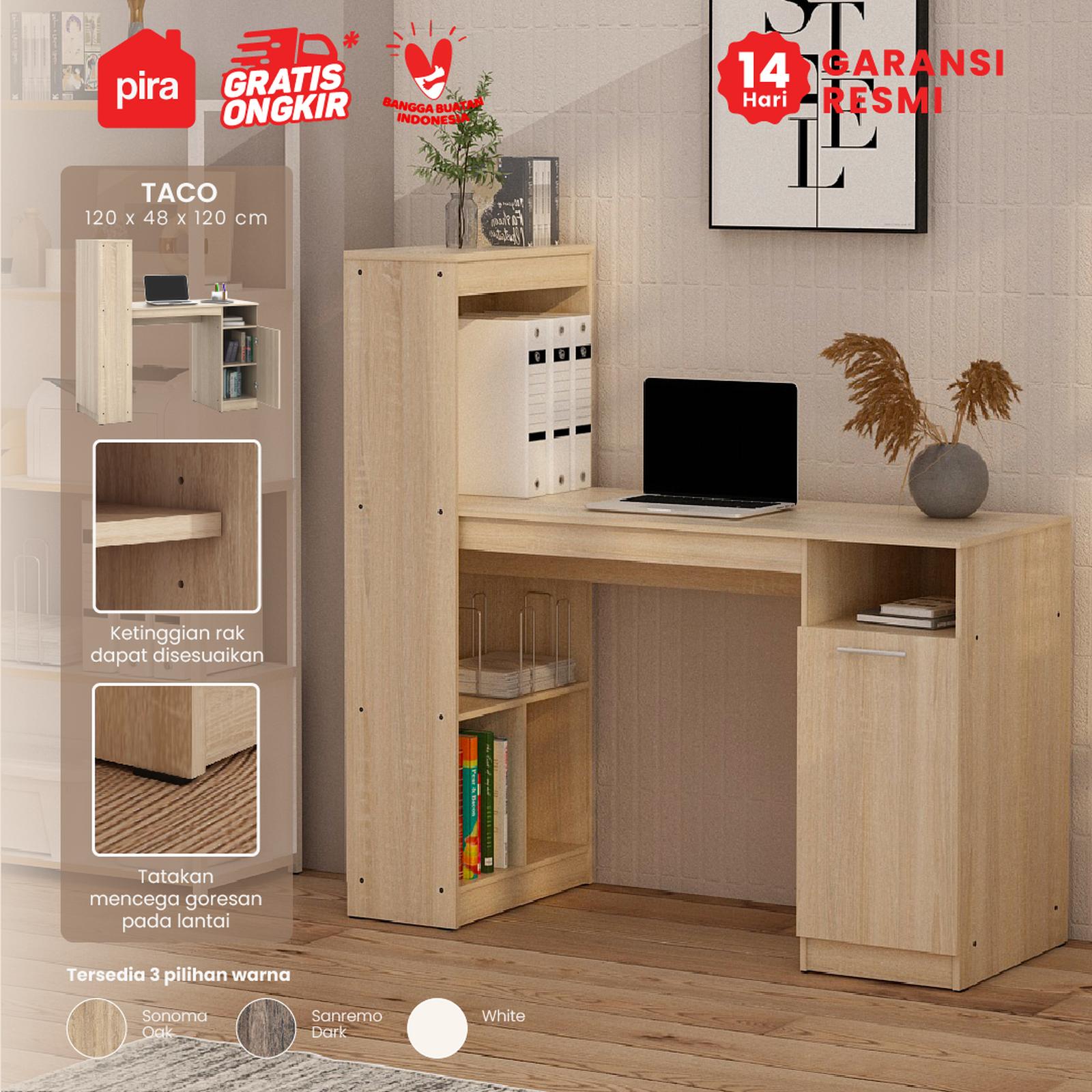 Graha Multi Bintang Pira Metropolis Meja Kerja dan Belajar Taco 