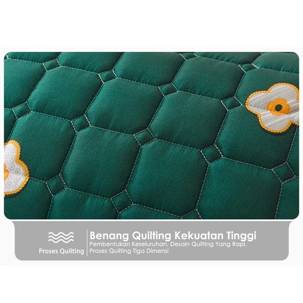 Hafidzah Hafidzah Sprei Waterproof Quilt Motif