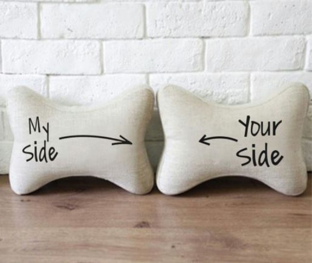 Bantal Mobil Headrest Couple My Side