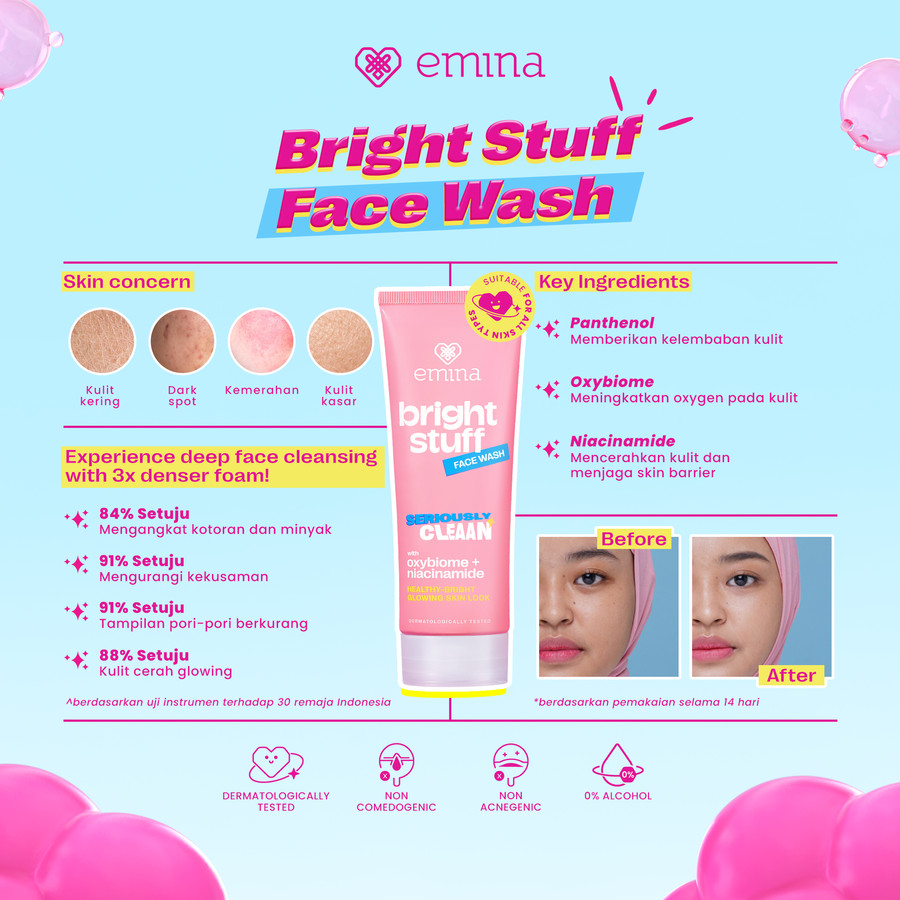 Paragon Technology and Innovation Emina Bright Stuff Face Wash