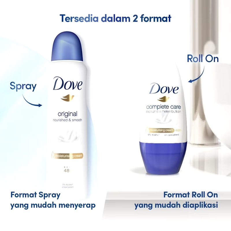 Original Nourished and Smooth Antiperspirant Deodorant Spray 5