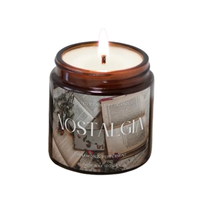 Dcandle Premium Jar Scented Candle Nostalgia
