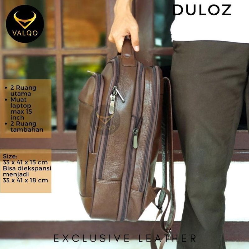 VALQO DULOZ Tas Ransel Laptop 3