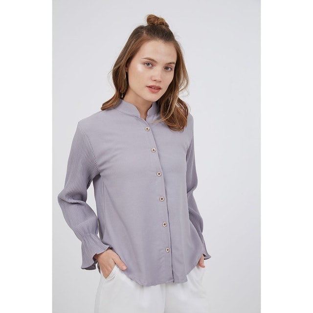Berrybenka Sophie Murila Puff Blouse