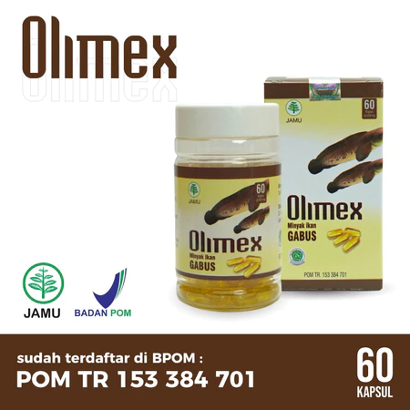 Al Ghuraba Olimex (Minyak Ikan Gabus)