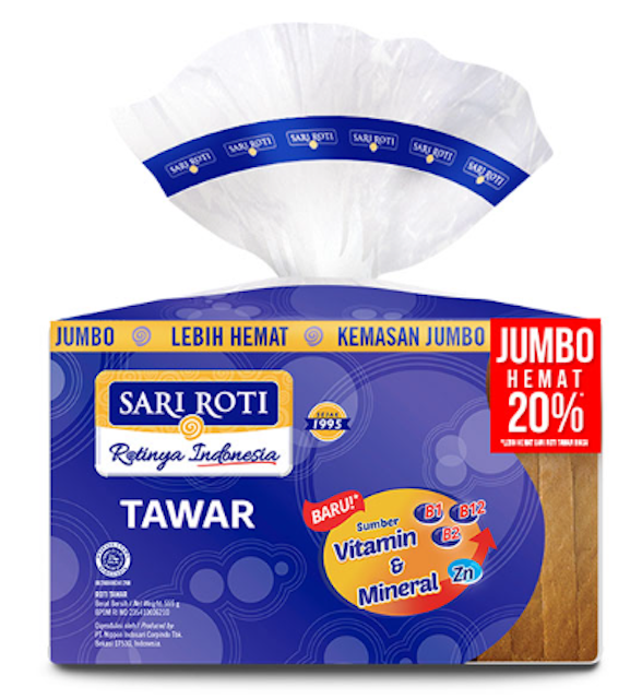 Sari Roti - Roti Tawar Jumbo