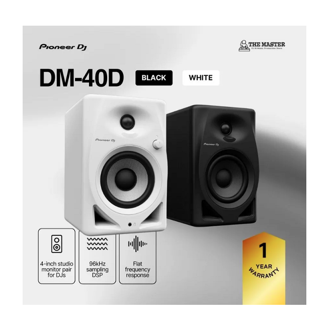Pioneer Pioneer DJ 4” Desktop Monitor System DM-40D