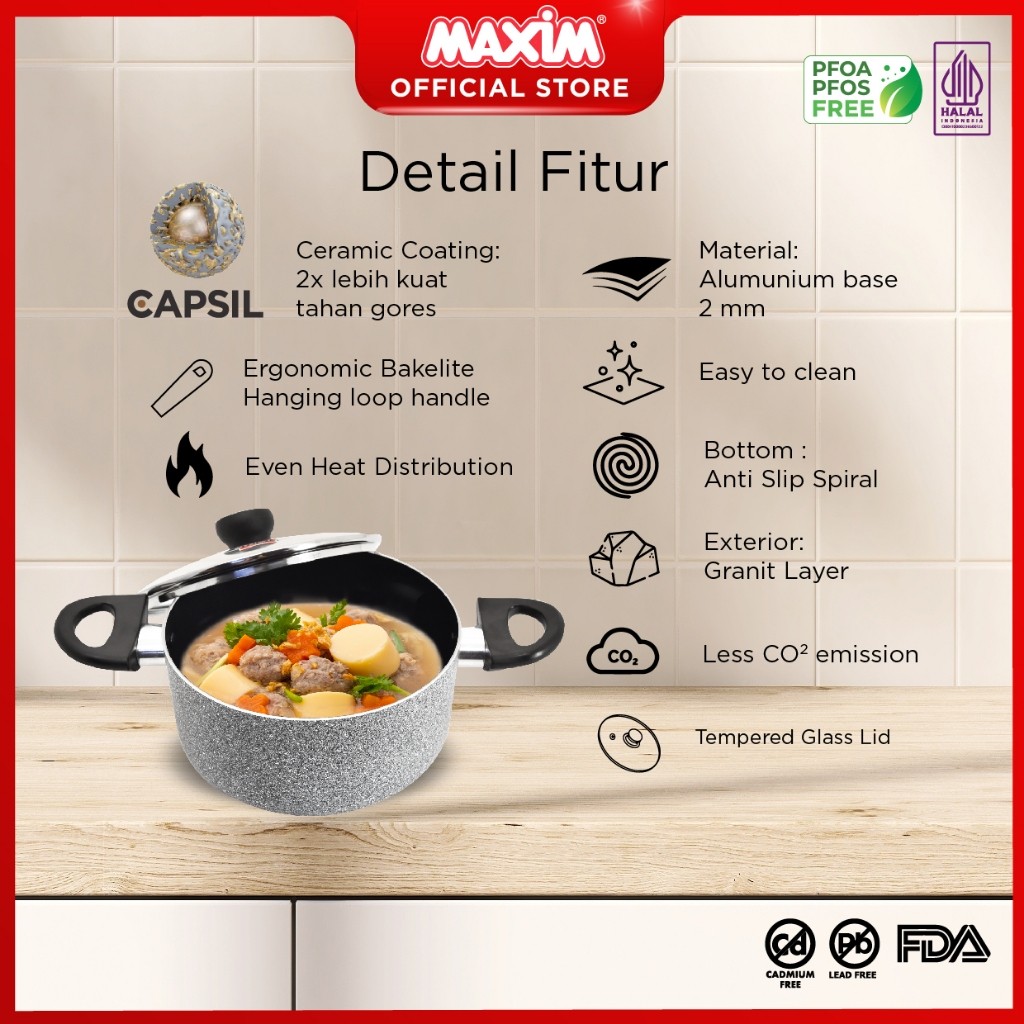 Maxim Neostone Ceramic Dutch Oven