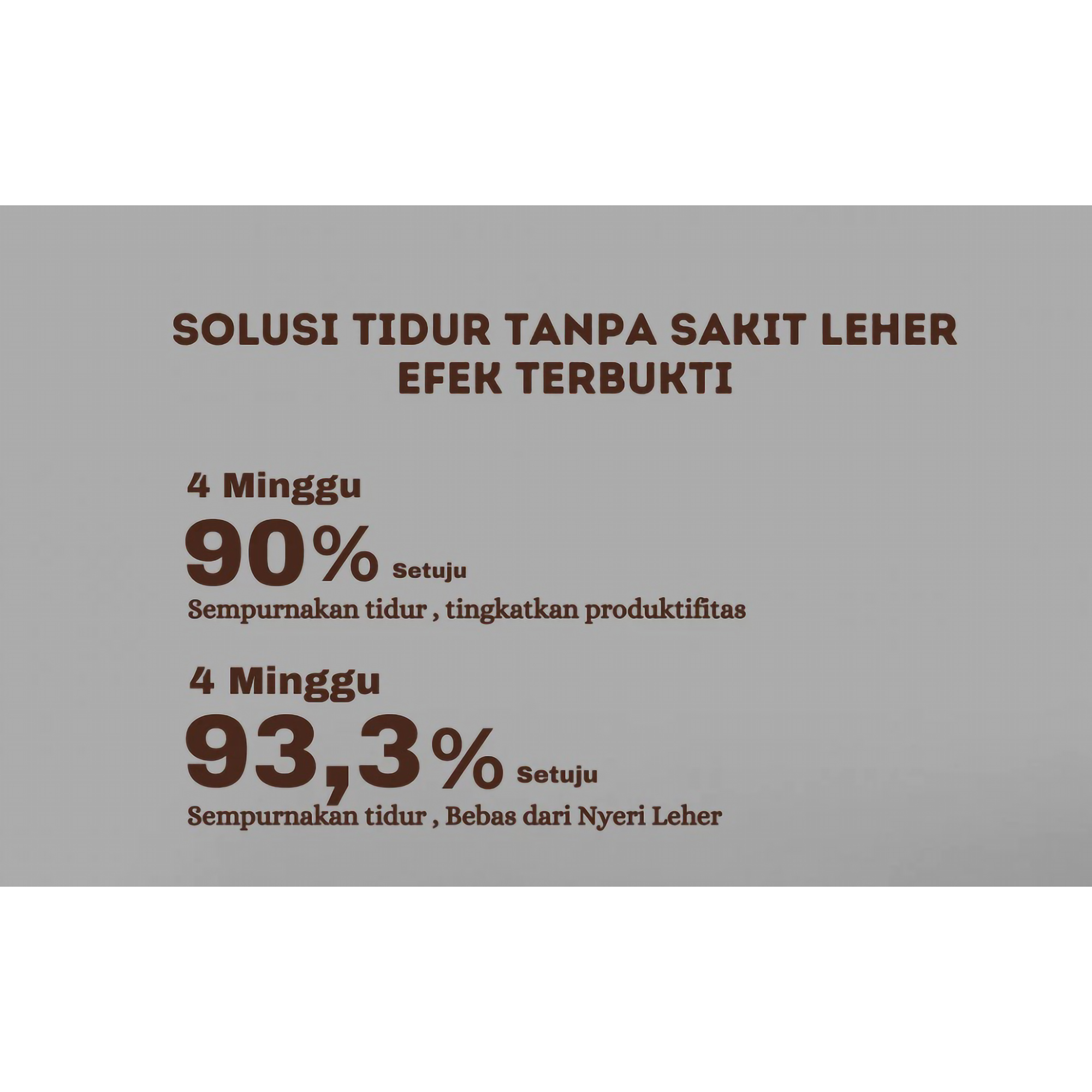  Vablo Bantal Memory Foam