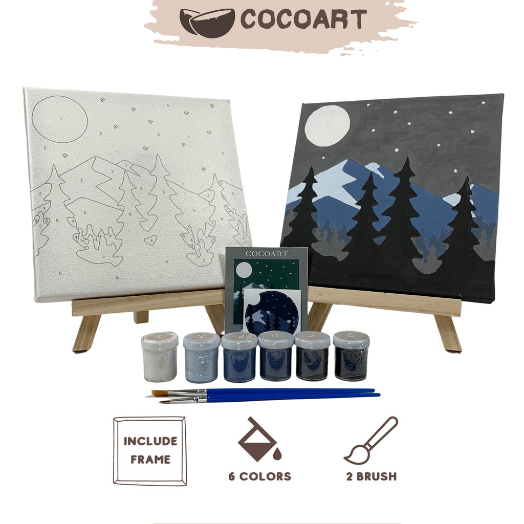 Paint by Number Kit Night View 