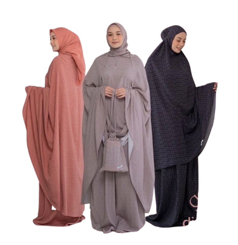 Diario Mukena Dewasa Rayon Lunara 1
