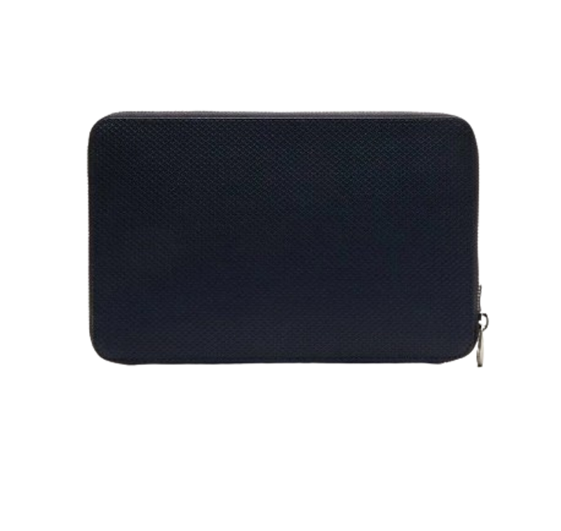 Lacoste Chantaco Piqué Leather Zipped Pouch 2