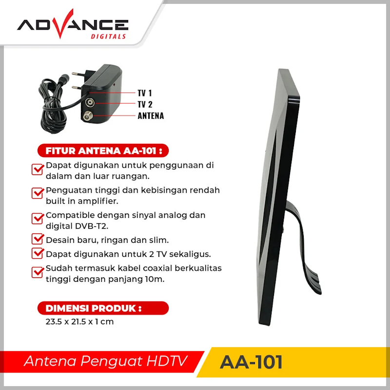 Advance Antena TV Indoor Outdoor 5