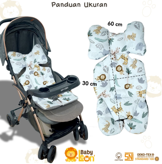 Komunikasi Perkasa Indonesia Baby Leon Stroller Pad Universal SP-013-AS