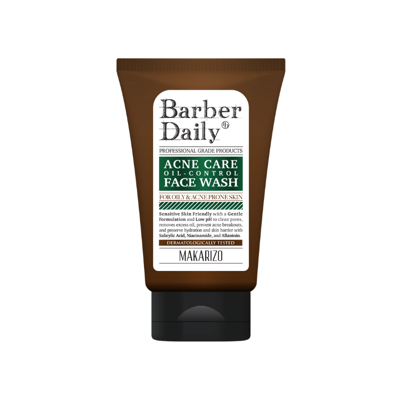 Makarizo Barber Daily Acne Care & Oil Control Face Wash 1
