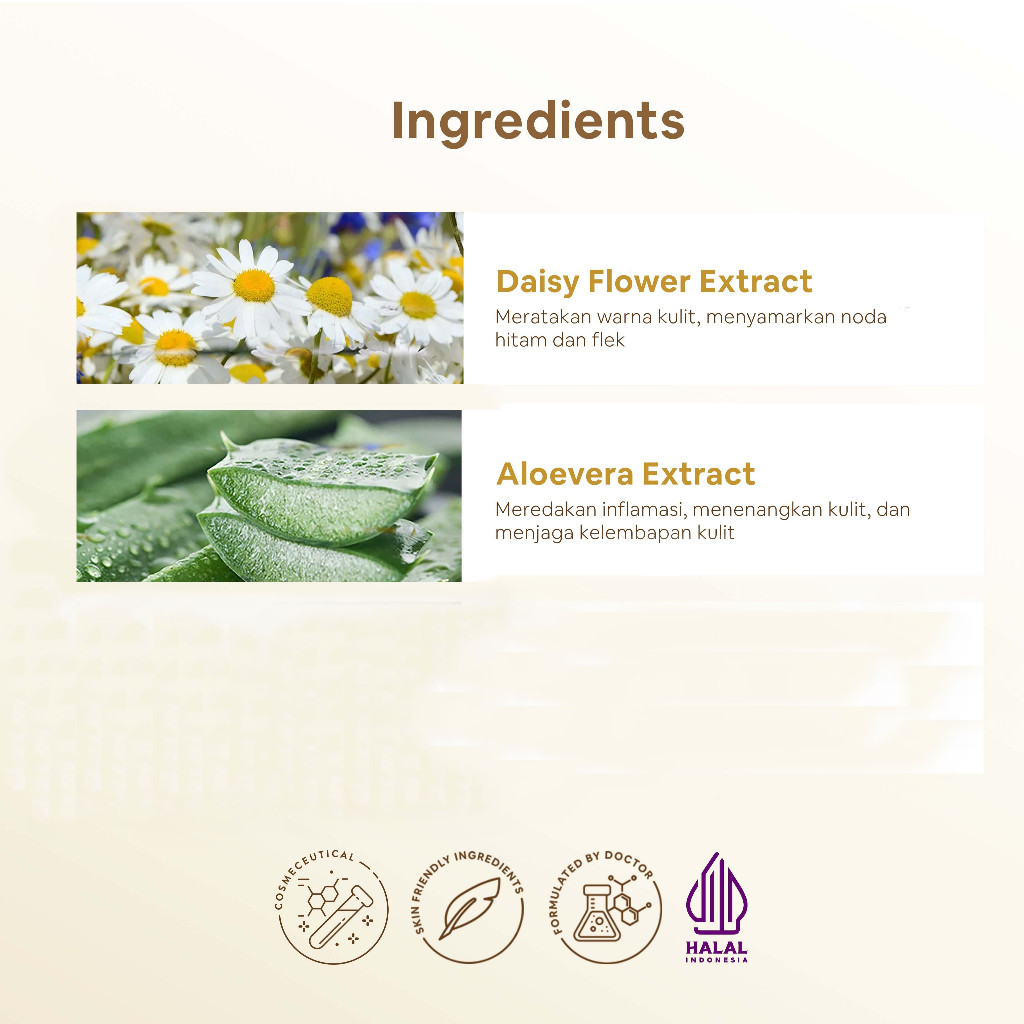 Ella Karunia Estetika Ella Skincare Daisy Milk Cleanser