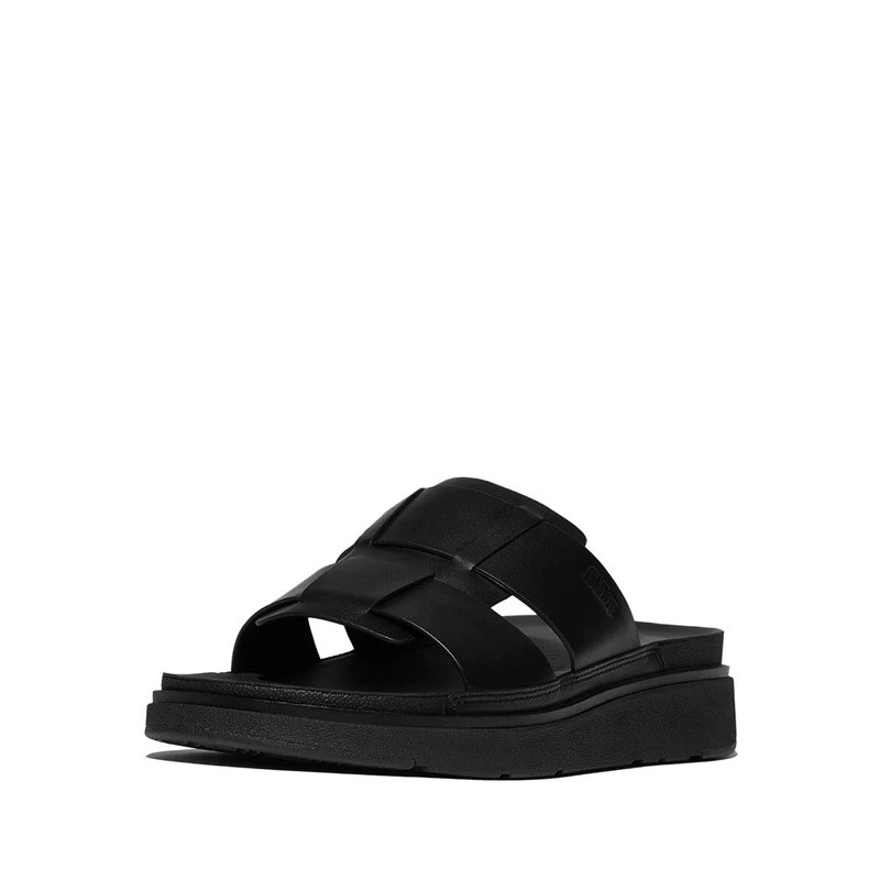 FitFlop FitFlop Gen-FF Mens Leather Fishmerman Slides
