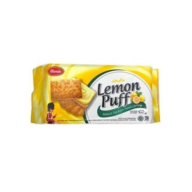 Monde Lemon Puff  ｜ 100 gram 