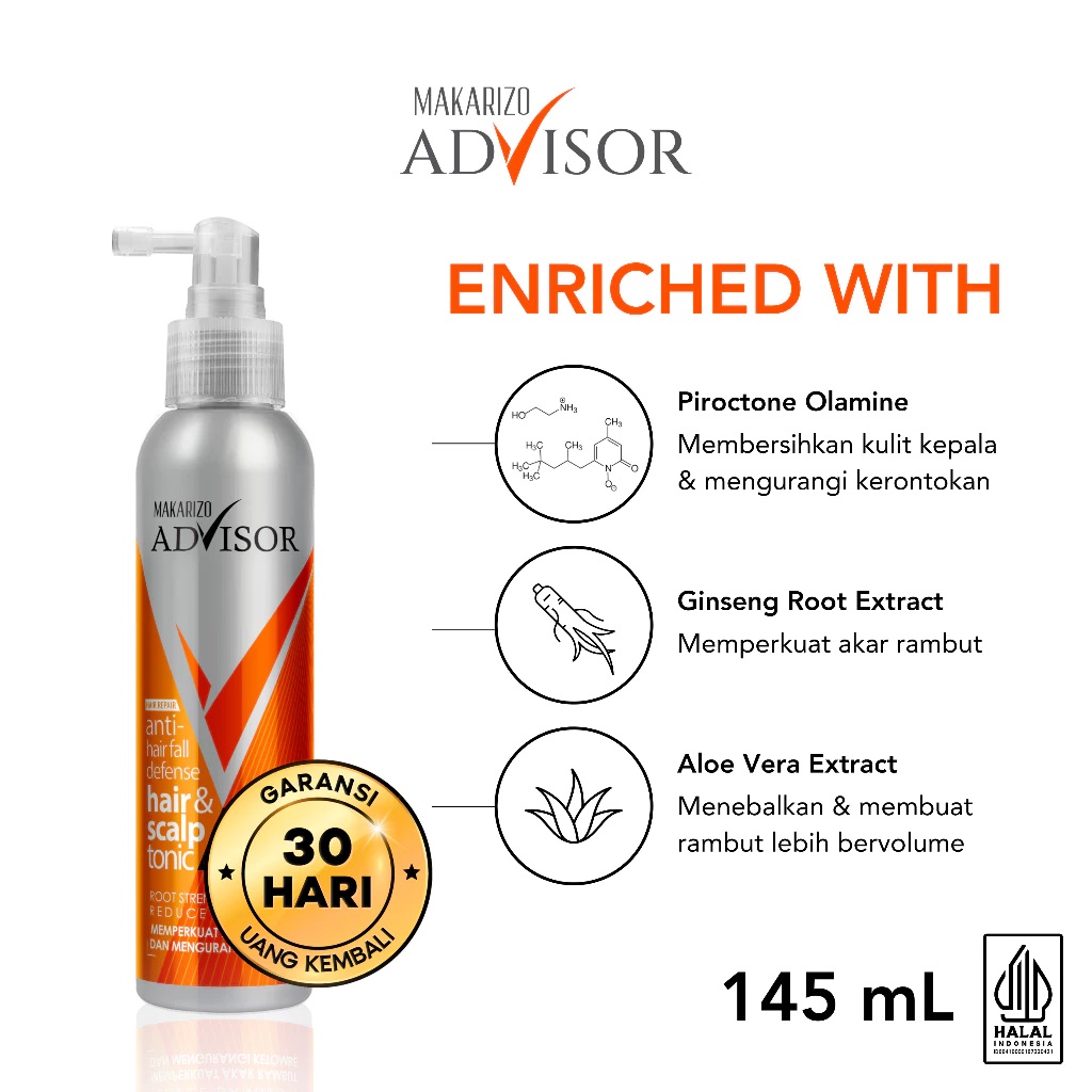 Akasha Wira International Makarizo Advisor Hair & Scalp Tonic