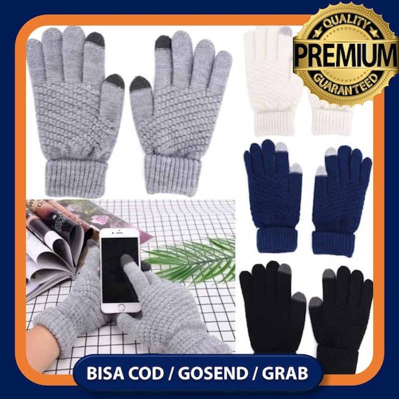 Winter Wool Gloves Touchscreen 2