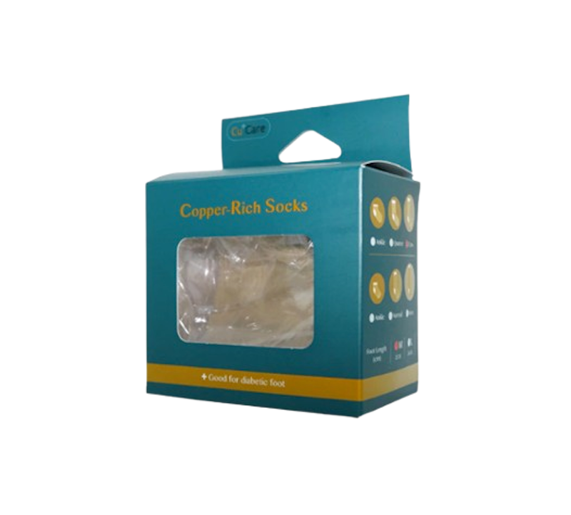 CuCare Copper Rich Crew Socks 1