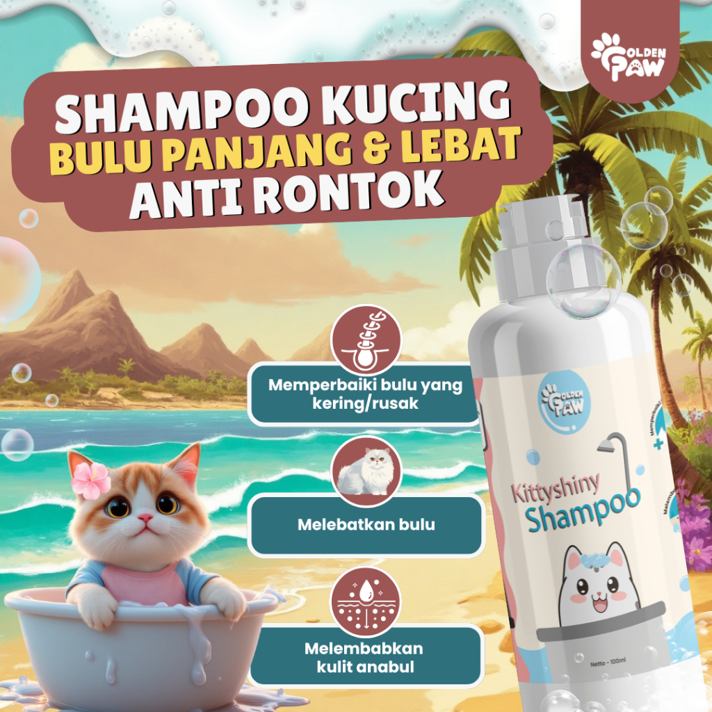 Golden Paw Golden Paw KittyShiny Shampoo