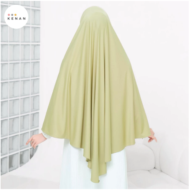  KENAN Sabrina Instan Hijab Bergo Daily Size XL Jumbo