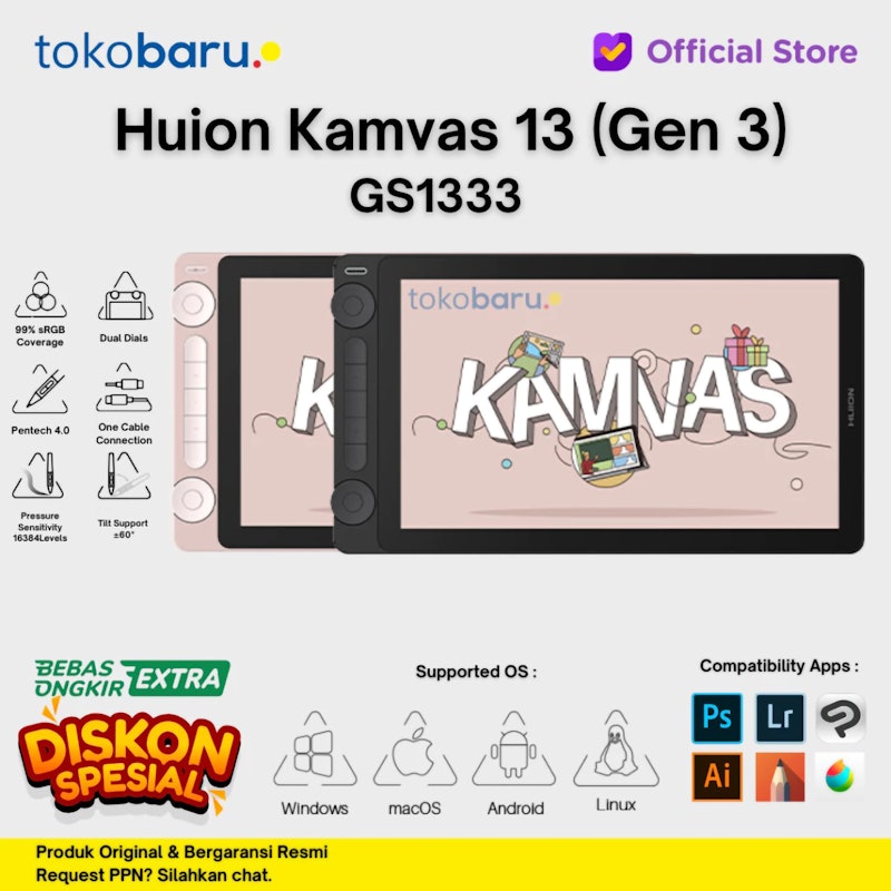Huion Kamvas 13 Gen 3 5