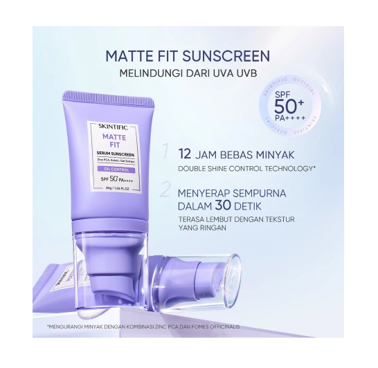 SKINTIFIC Cosmetics SKINTIFIC Matte Fit Serum Sunscreen SPF 50+ PA++++