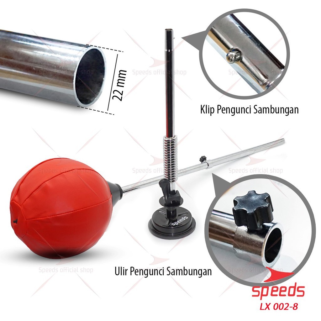 Speeds Indonesia Speed Standing Boxing Ball LX 002-8