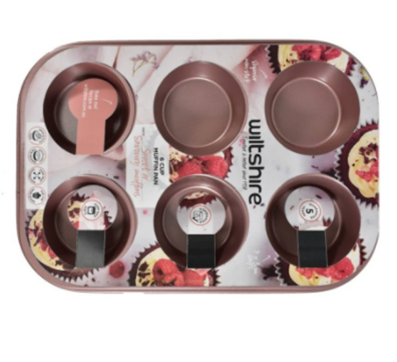 Rose Gold Muffin Pan 1