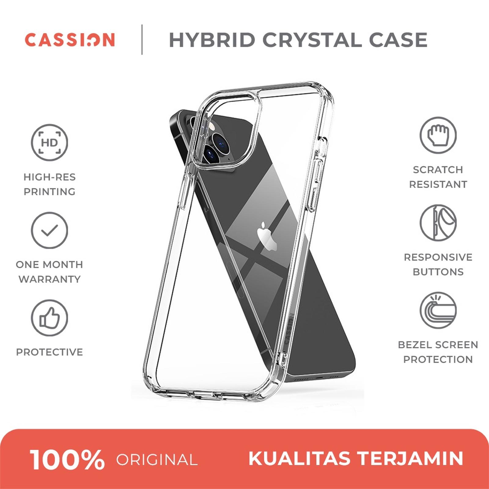 Cassion Premium Hybrid Crystal iPhone Case Polos 5