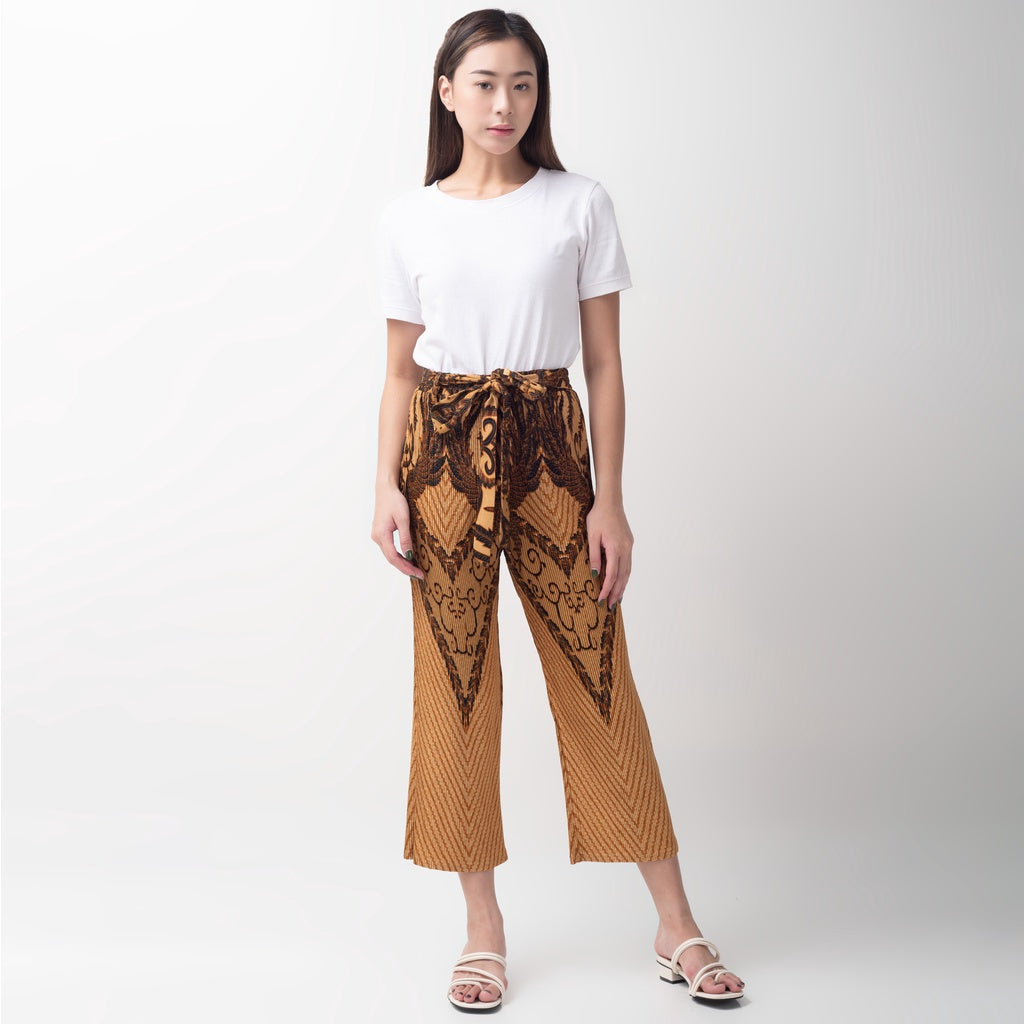 Cullotes Plisket Batik Premium 