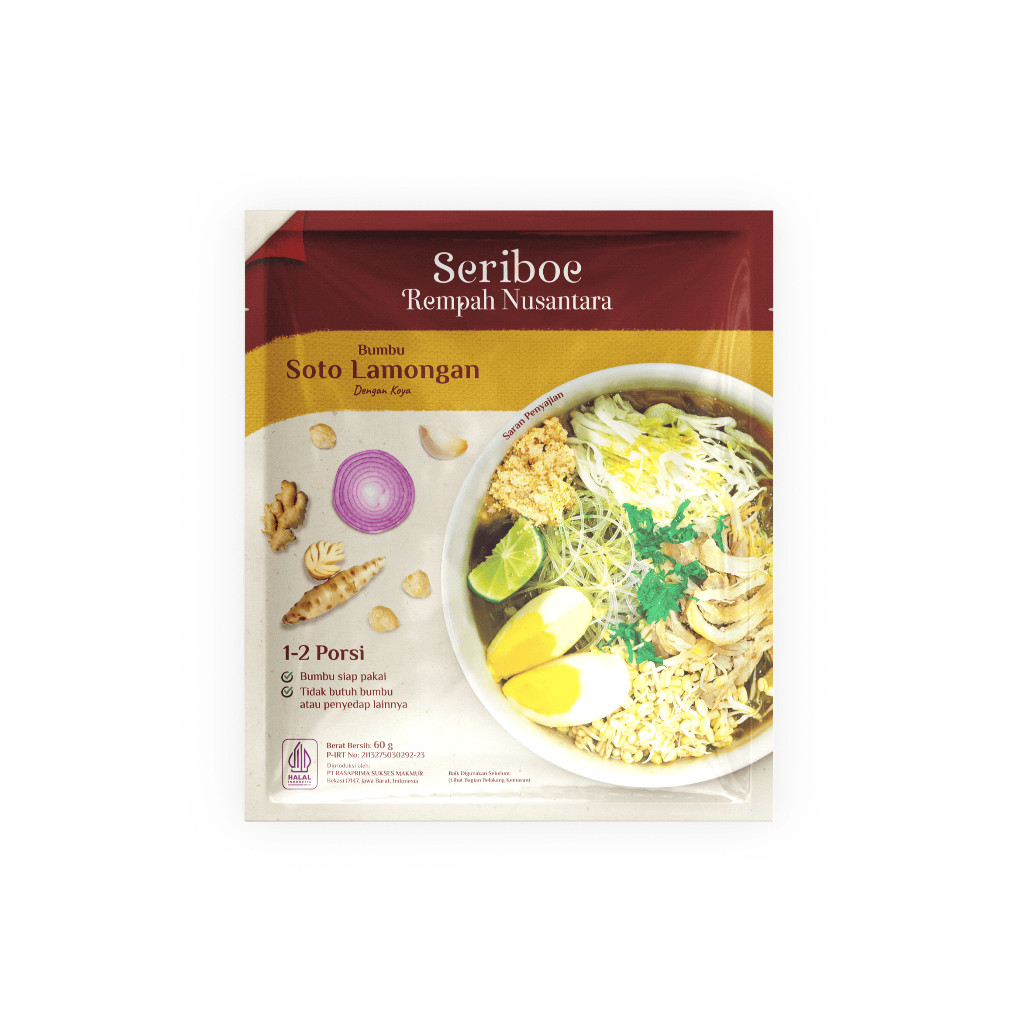 Seriboe Rempah Nusantara Bumbu Soto Lamongan