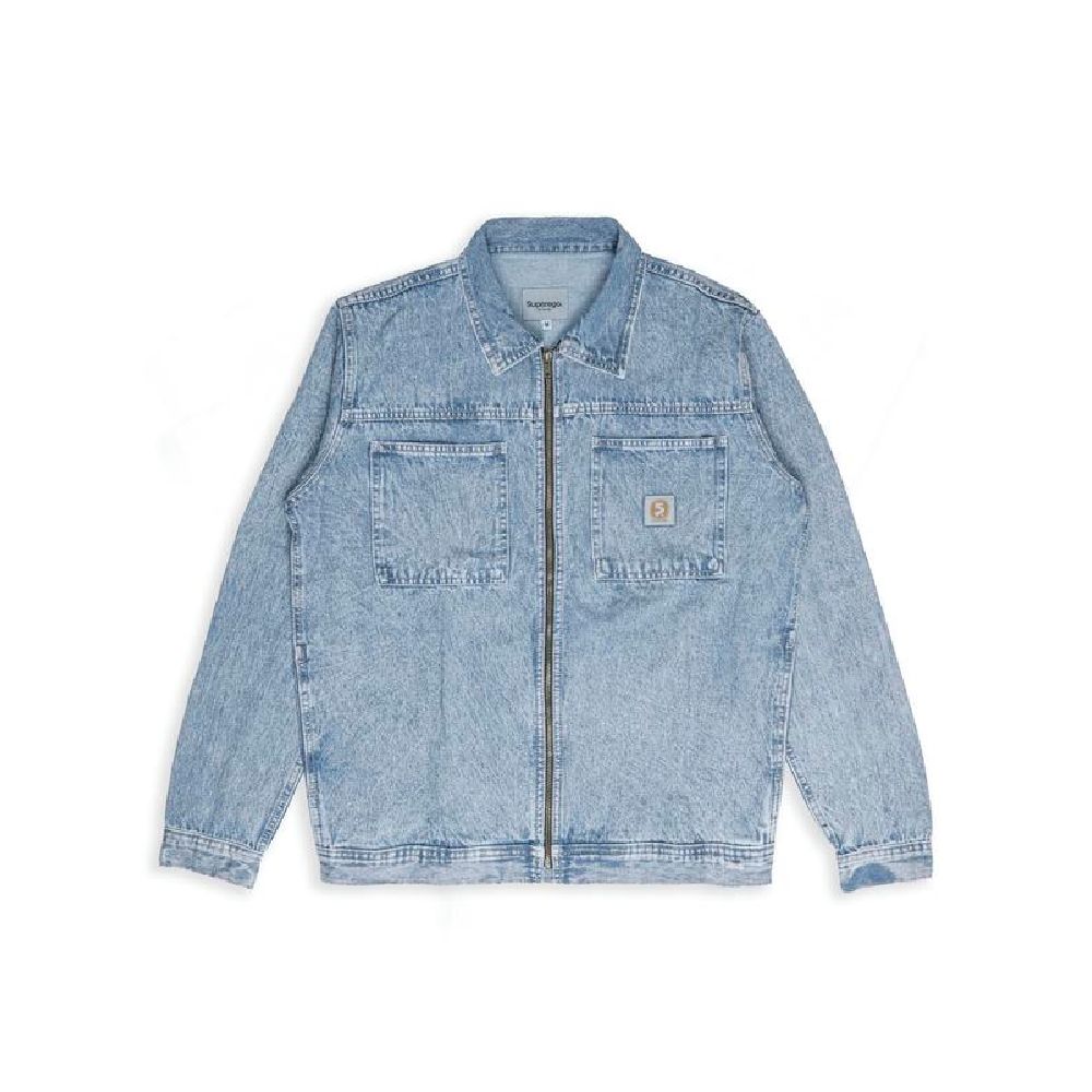 Superego Denim Work Jacket Snow Light Blue ｜ WJ01D