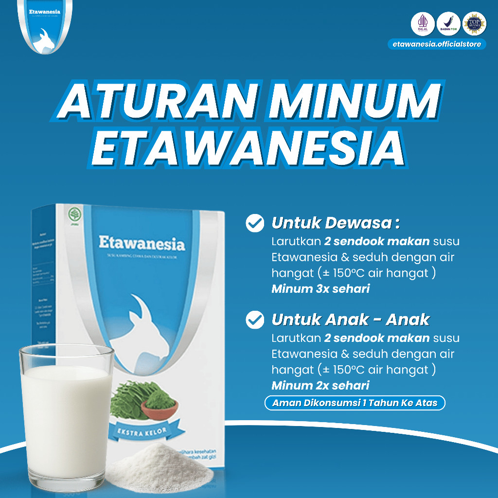 Etawanesia Susu Kambing dan Ekstrak Daun Kelor 4