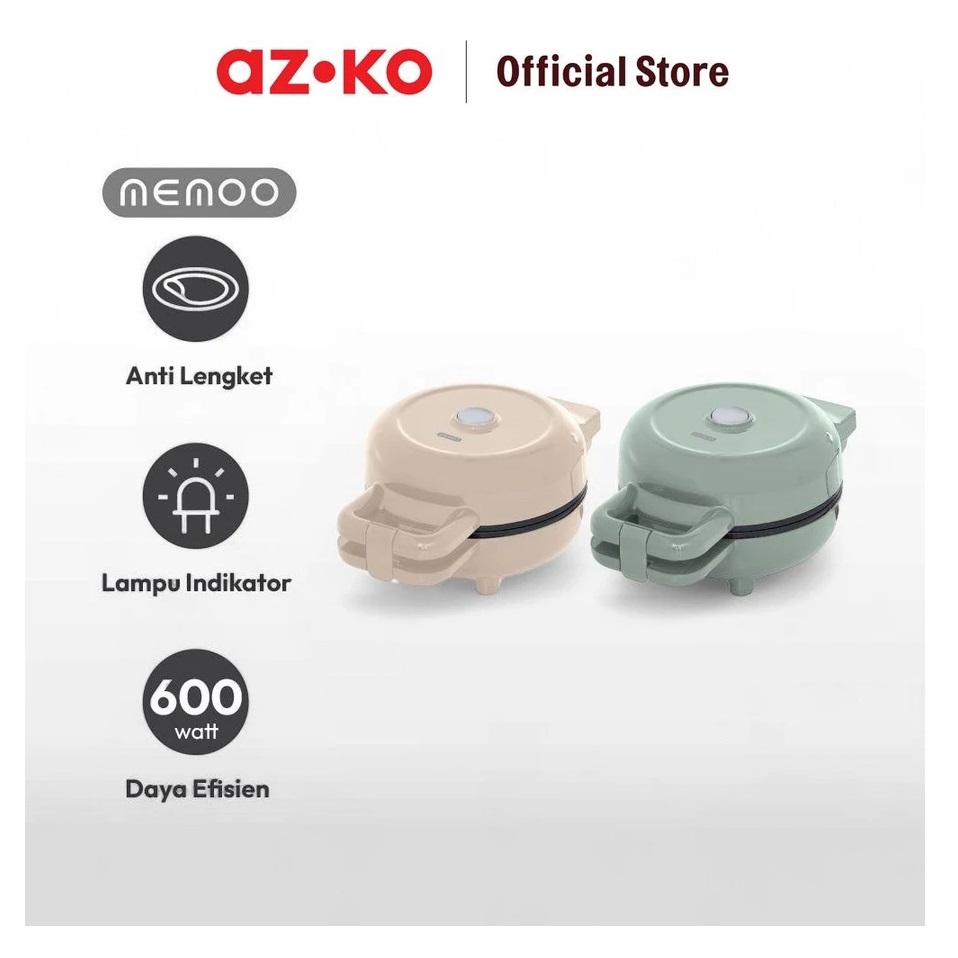 AZKO Memoo Waffle Maker Mini