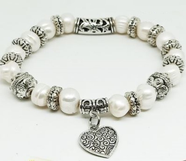 Gelang Mutiara Kombinasi Manik