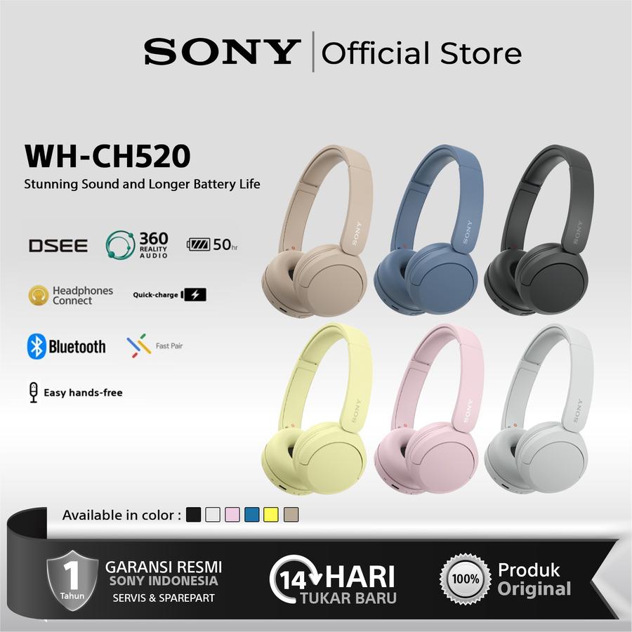 Sony Group Corporation Sony On Ear Wireless Headphones WH-CH520