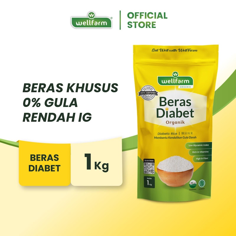 WellFarm Beras Diabet Organik 5