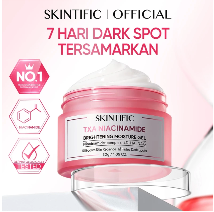 SKINTIFIC Cosmetics SKINTIFIC TXA Niacinamide Brightening Moisture Gel