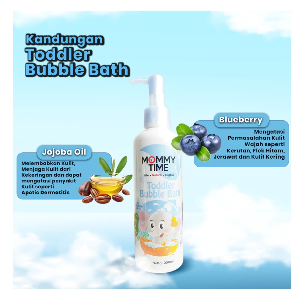 Global Beauty Science Mommy Time Toddler Bubble Bath 