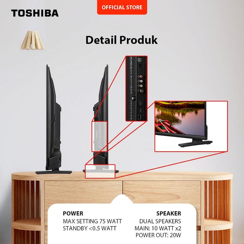 Toshiba 40 Inch FHD Google TV 4