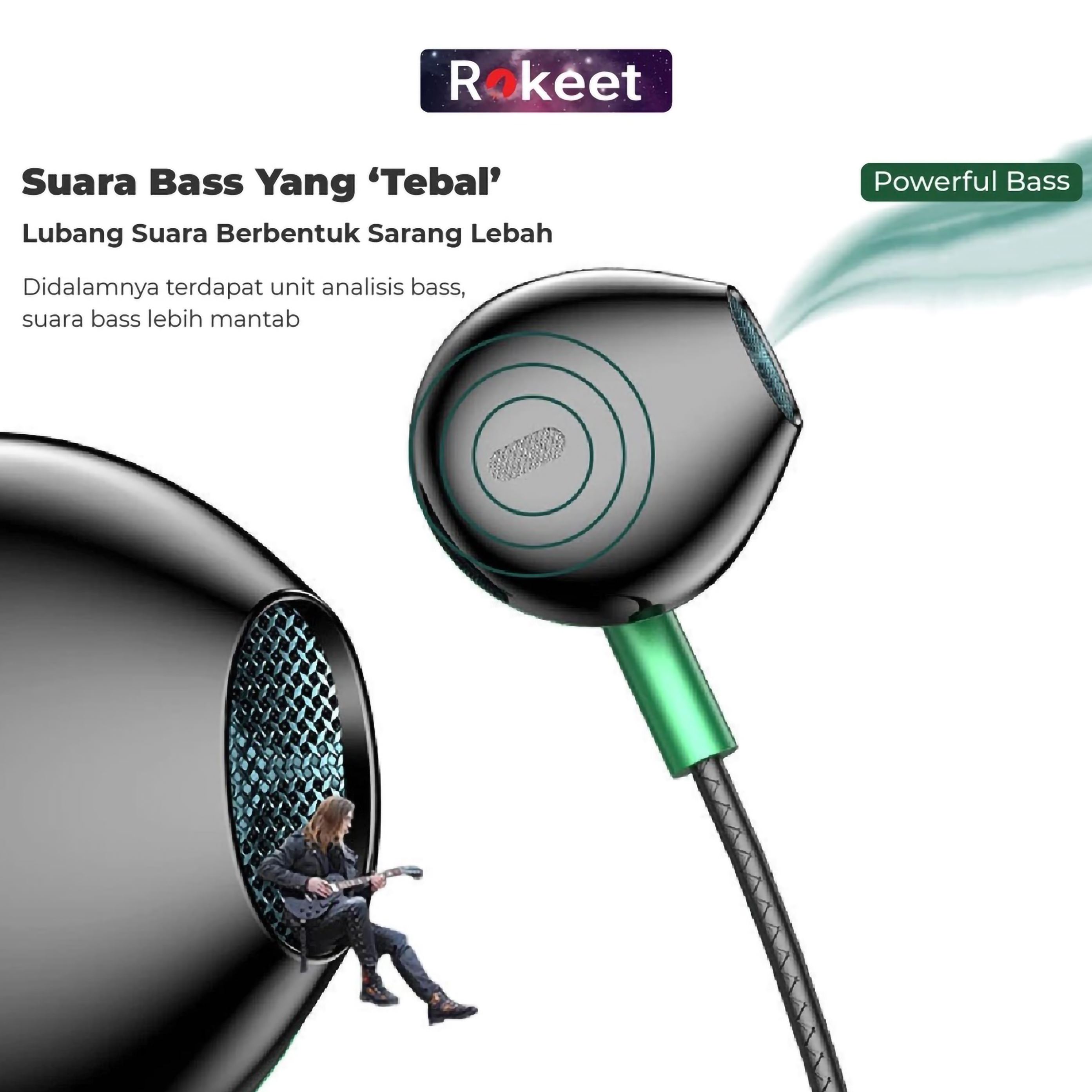  Rokeet Earphone Gaming