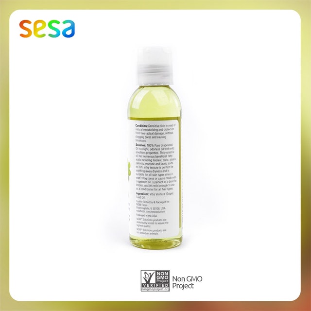 Now Solutions Grapeseed Oil