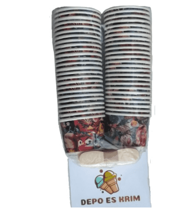 Paper Cup Es Krim 50ml 3