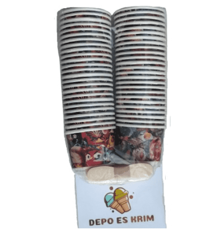 Paper Cup Es Krim 50ml 3