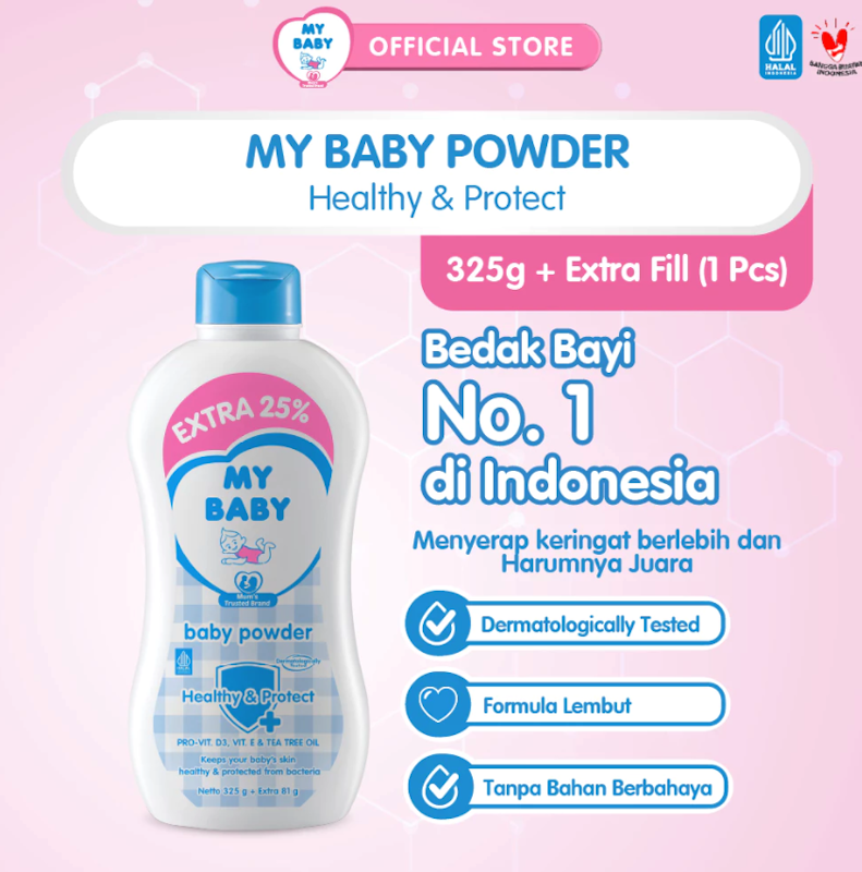Baby Powder Healthy & Protect 2